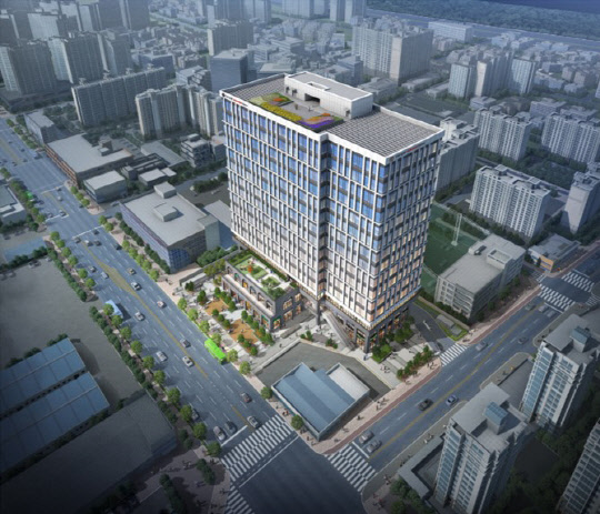 사진= 가양역 더리브 아너비즈타워 조감도